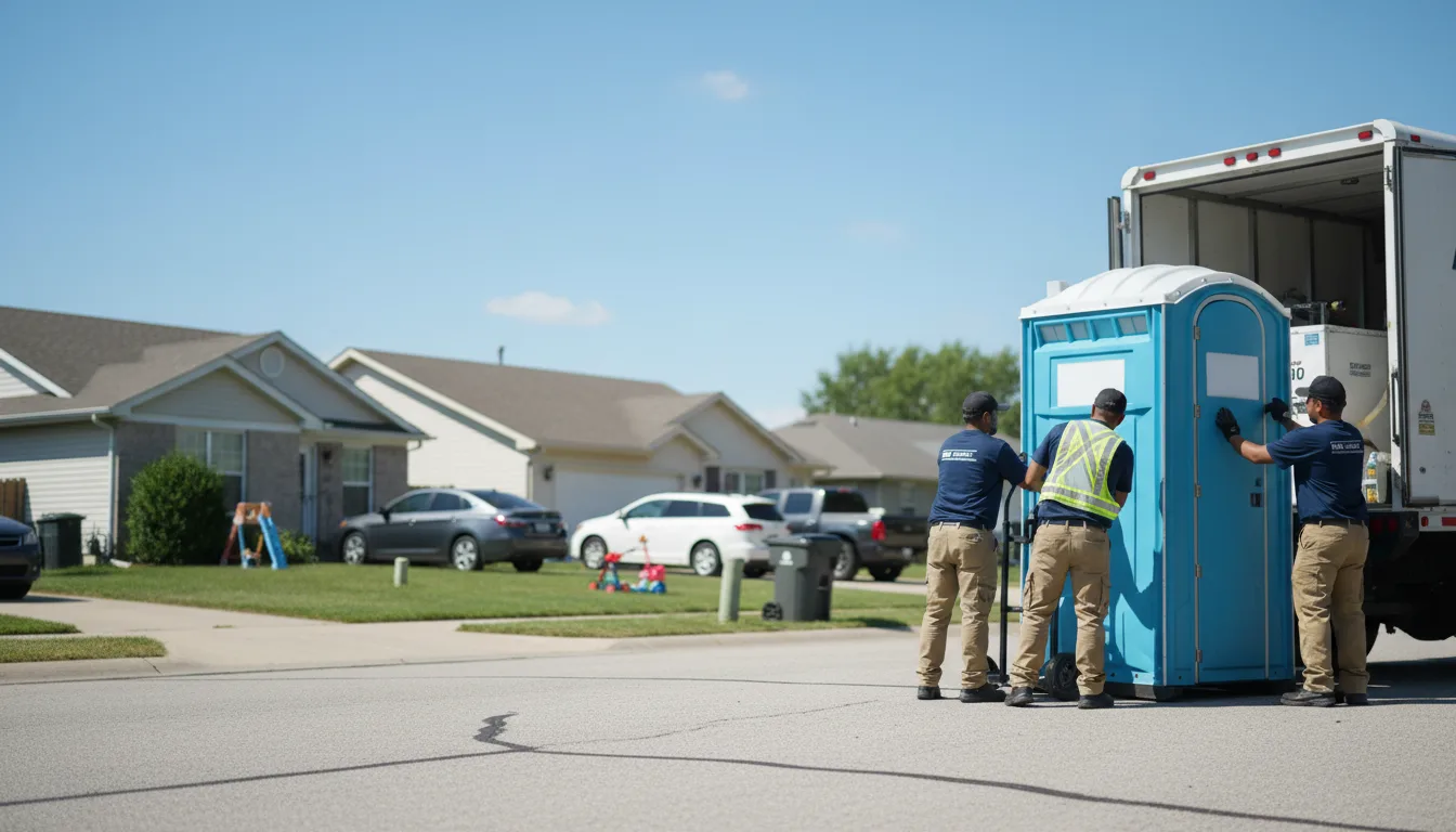 Standard Porta Potty Rentals in Waverly, OH near me